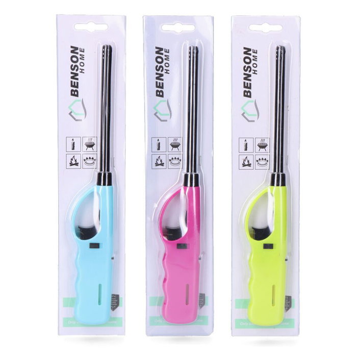 Polyflame Maxim Briquet rechargeable pour cuisine, couleurs assorties, 27 x 4 x 2 cm