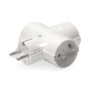 Edm Adaptateur triple 2P+T, 16 A 250 V~, blanc, retractilé