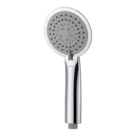 Edm Mango de douche anticalcaire moderne 3 fonctions chromé Ø10,8 x 3,6 x 24 cm