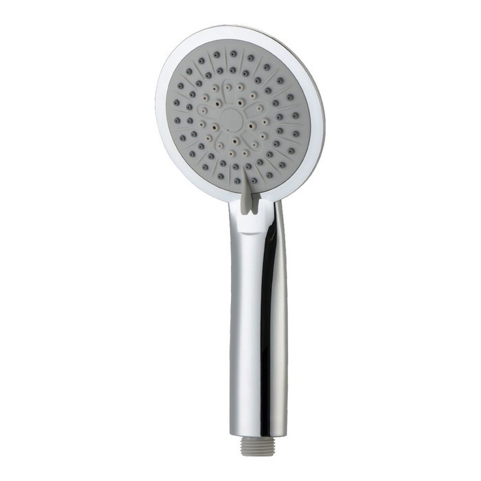 Edm Mango de douche anticalcaire moderne 3 fonctions chromé Ø10,8 x 3,6 x 24 cm Edm Mango de douche anticalcaire moderne 3 fonctions chromé Ø10,8 x 3,6 x 24 cm