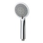Edm Mango de douche anticalcaire moderne 3 fonctions chromé Ø10,8 x 3,6 x 24 cm