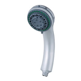 Edm | Poignée de douche anticalcaire classique 5 fonctions chromée, ABS