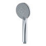 Edm Poignée de douche anticalcaire chromé 3 fonctions Ø9,8 x 4 x 24,2 cm ABS