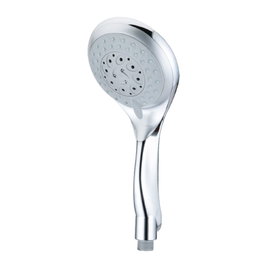 Edm Pompe de douche anticalcaire moderne 6 fonctions chromé ABS