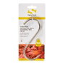 Sauvic Lot de 3 Crochets de Boucher en Acier Inoxydable 18/8, 14 cm