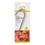 Sauvic Crochet de boucher en acier inoxydable 18/8, 18 cm, lot de 3