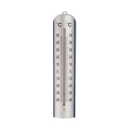 Ipae Progarden Thermomètre plastique intérieur-extérieur Gris 27,5 cm