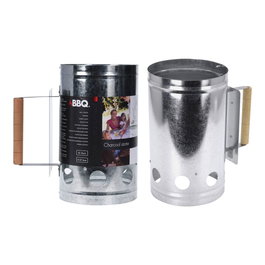 Dangrill BBQ Collection Arrancador pour barbecue à charbon Ø17 x 27,5 cm Acier galvanisé
