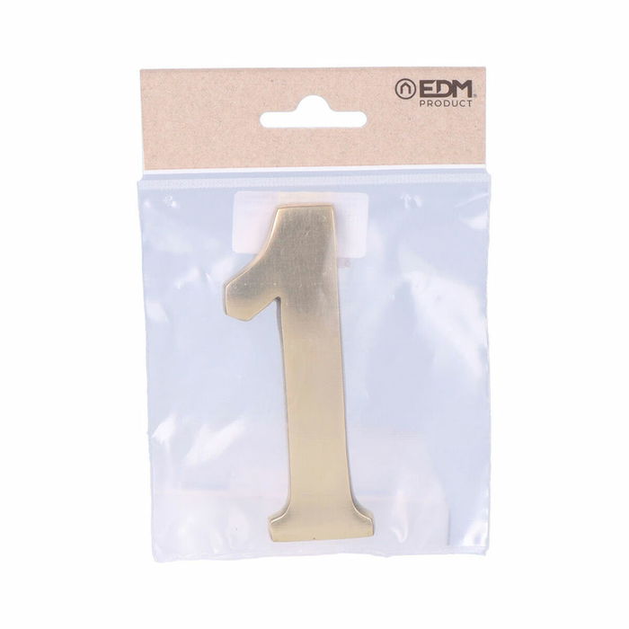 Numéro EDM 85033 1 Doré Laiton