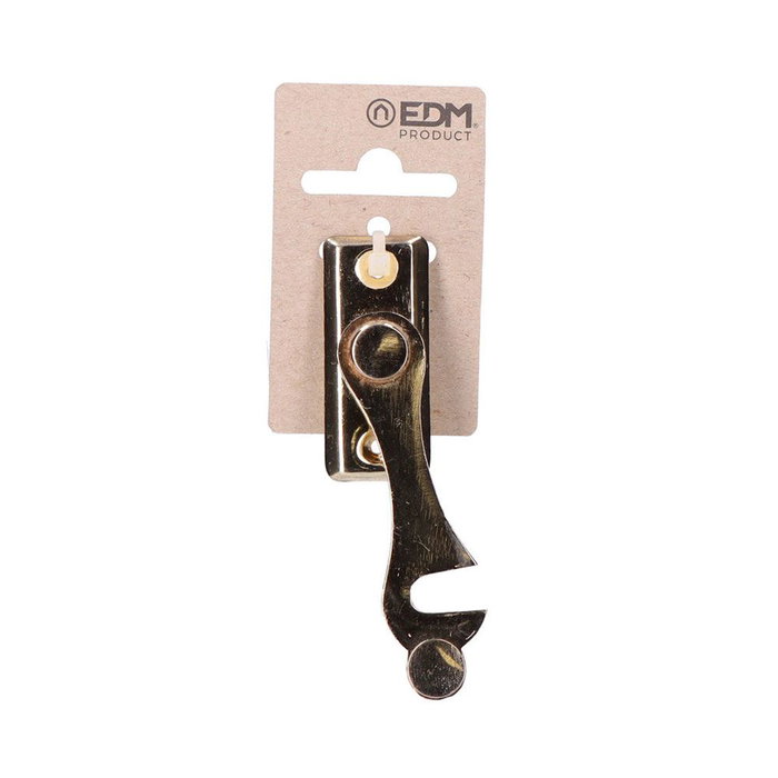 Heurtoir de porte EDM 85066 Laiton Forme en H Droite 8 cm Heurtoir de porte EDM 85066 Laiton Forme en H Droite 8 cm