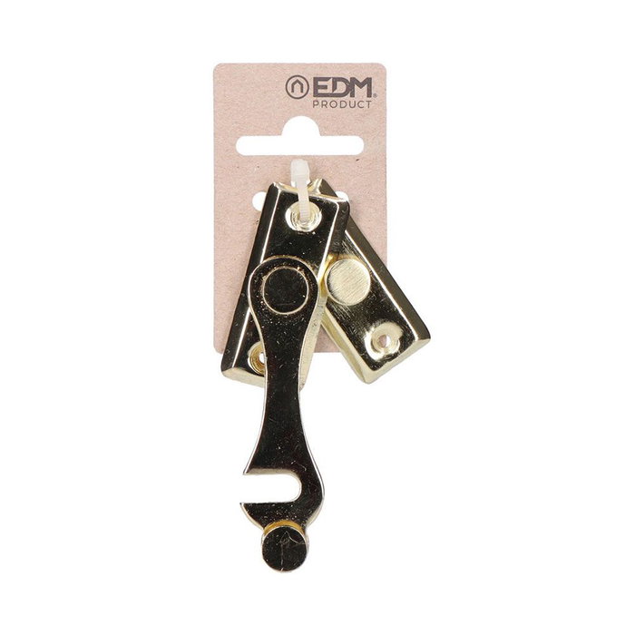 Heurtoir de porte EDM 85067 Laiton Forme en H Gauche 8 cm Heurtoir de porte EDM 85067 Laiton Forme en H Gauche 8 cm