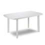 Table d'appoint IPAE Progarden 08330100 Blanc Résine (72 x 137 x 85 cm )