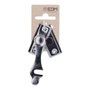 Edm Aldaba droite en acier chromé 60 x 45 mm