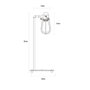 Lampe de bureau EDM 32107 Noir Métal 60 W 220-240 V 22 x 51 cm 22 x 51 x 13 cm