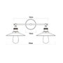 Applique Murale EDM 32109 60 W