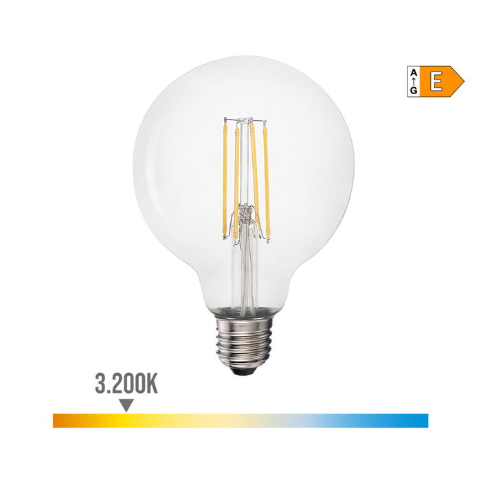 EDM Product Ampoule LED Globe 6 W E27 800 lm 3200 K EDM Product Ampoule LED Globe 6 W E27 800 lm 3200 K