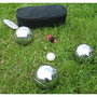 Jeu de pétanque Dimatel Sac de transport Métal 5 Pièces (8 x 23 x 6,5 cm)