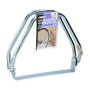 Bicycle Gear Support pour 1 vélo ajustable 280x90x320 mm Acier chromé Fixation au sol Parking