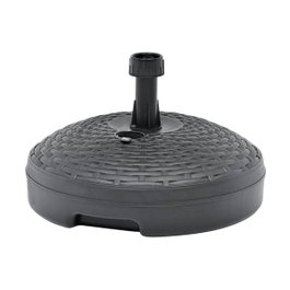 Ipae Progarden Base de parasol 20 L noir ø46 x 15 cm