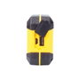 Edm Lampe torche LED COB 8W 6500K 450lm/130lm/flash rechargeable USB type C avec fonction power bank et aimant - jaune/noir