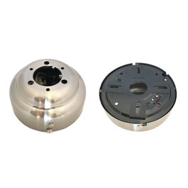 Edm 33984 Floron Pièce de rechange ventilateur chromé aluminium Ø131 x 55 mm
