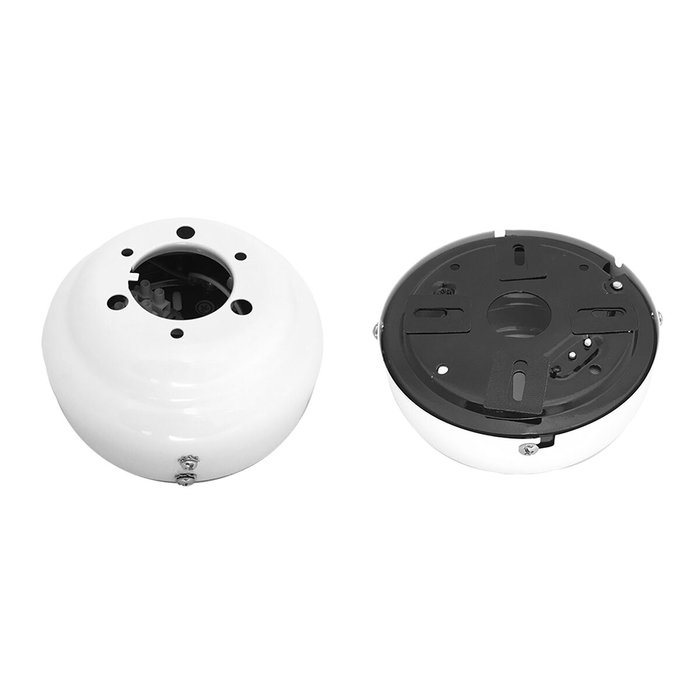 Rosace EDM 33985 Rechange Ø 131 x 55 mm Aluminium Blanc Rosace EDM 33985 Rechange Ø 131 x 55 mm Aluminium Blanc