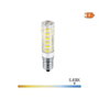 Edm Ampoule LED Tubulaire E14 4.5W 450lm 6400K Lumière Froide 1.6x6.6cm