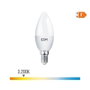 Edm Ampoule LED vela E14 7W 600 lm 3200K Luz cálida