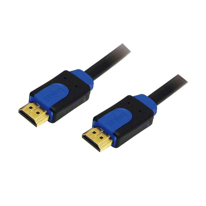 Câble HDMI LogiLink CHB1102 2 m Bleu/Noir Câble HDMI LogiLink CHB1102 2 m Bleu/Noir