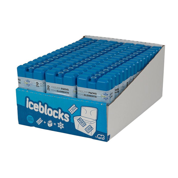 Cooling Elements Accumulateurs de froid pour glacières portables, 200 ml, 15 x 8 x 2 cm, lot de 2 Cooling Elements Accumulateurs de froid pour glacières portables, 200 ml, 15 x 8 x 2 cm, lot de 2