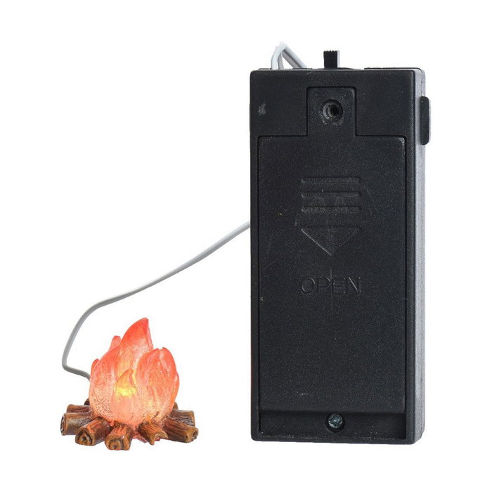 Lumineo Accessoire de feu pour crèche LED 3 x 3 x 3 cm Lumineo Accessoire de feu pour crèche LED 3 x 3 x 3 cm