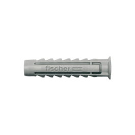FISCHER Chevilles SX 6x30 mm - Boîte de 100 unités grise