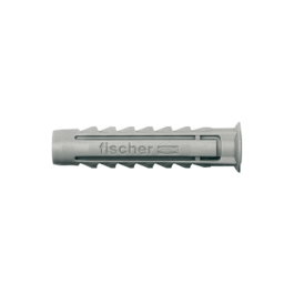 FISCHER Tacos SX Gris 12x60 mm, boîte de 25 unités