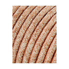 Edm Carrete de câble cordon tubulaire H03VV-F 2 x 0,75 mm² lino, 5 m