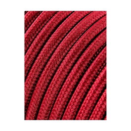 Edm Carrete câble cordón tubular H03VV-F 2 x 0,75 mm² burdeos, 5m
