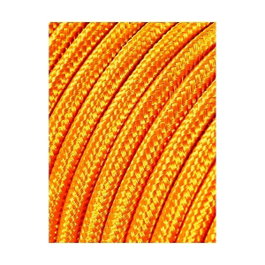 Edm Carrete de câble cordón tubular H03VV-F 2 x 0,75 mm² Oro, 5 m