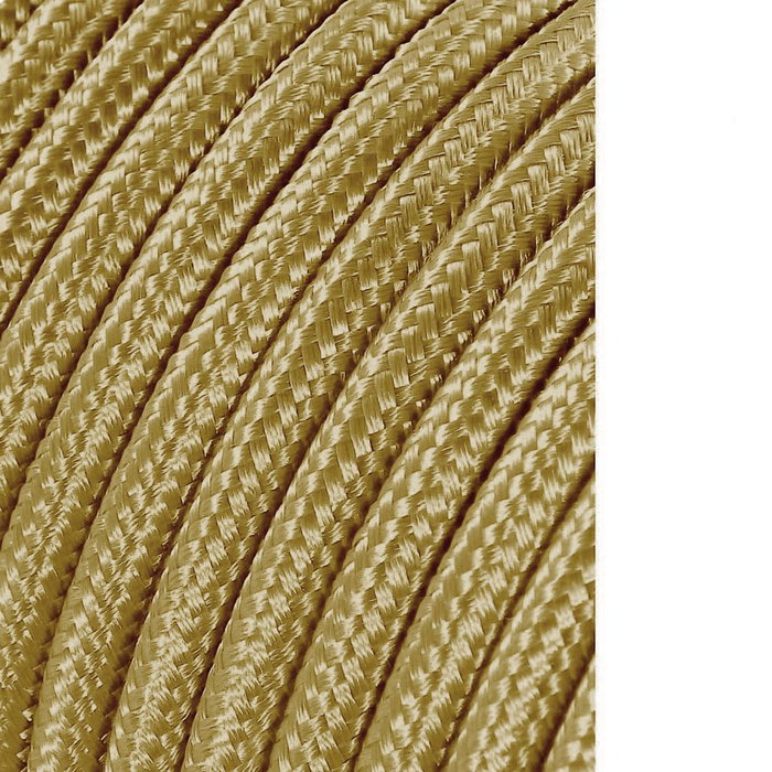 EDM Product Câble 11853 C45 Doré 2 x 0,75 mm 5 m