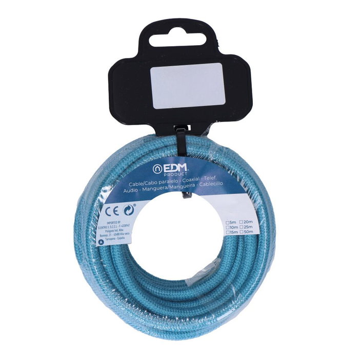 EDM Product Câble EDM 11860 C68 Bleu clair 2 x 0,75 mm 5 m EDM Product Câble EDM 11860 C68 Bleu clair 2 x 0,75 mm 5 m