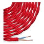Câble EDM 11883 C62 Rouge 2 x 0,75 mm 5 m