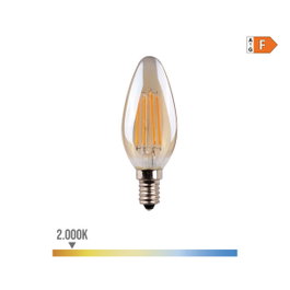 Edm Ampoule LED bougie vintage cristal E14 4,5 W 400 lm 2000 K
