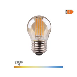 Edm Ampoule sphérique vintage LED E27 4,5W 400 lm 2000K
