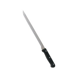 Gourmet Kitchen Couteau à jambon avec lame alvéolée de 26 cm et manche ABS