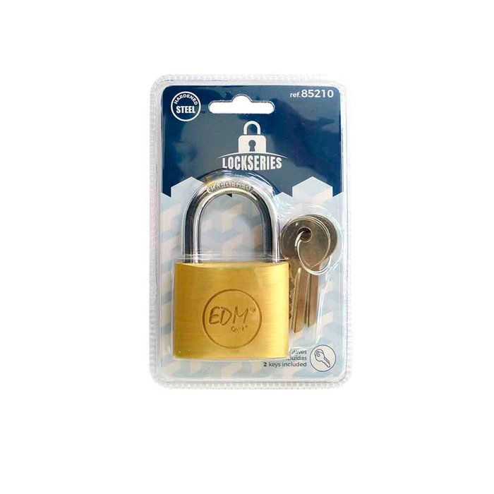 Verrouillage des clés EDM 85210 Laiton Arc 50 x 30 mm