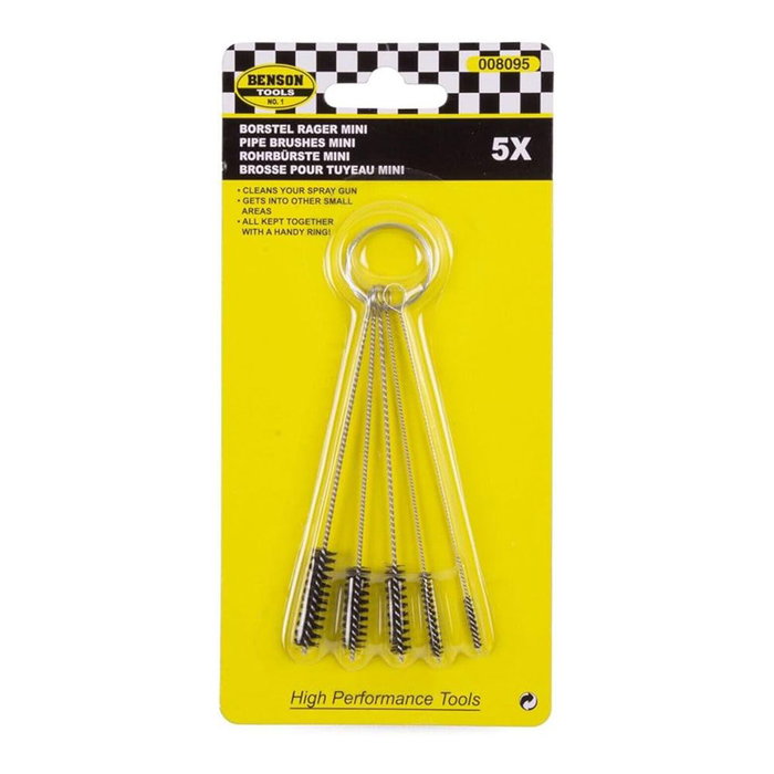 Benson Set de 5 mini brosses variées