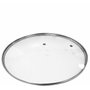 EDM Product Couvercle en Verre Transparent Ø 28 cm