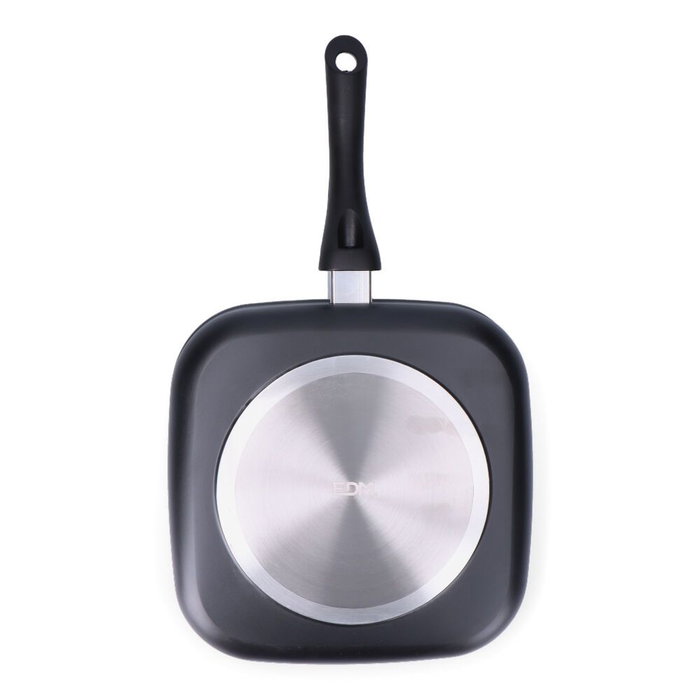 Gourmet Kitchen Poêle Gril Aluminium Black Plus Whitford 24 x 24 x 5,6 cm Antiadhésive Gourmet Kitchen Poêle Gril Aluminium Black Plus Whitford 24 x 24 x 5,6 cm Antiadhésive