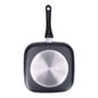 Gourmet Kitchen Poêle Gril Aluminium Black Plus Whitford 24 x 24 x 5,6 cm Antiadhésive