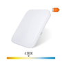 Edm Aplique LED carré extra-plat 24 W 4000 K 2490 lm 36,7 x 36,7 x 6,2 cm