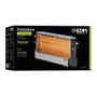 Edm Tostadora Vertical 700W Acier Inoxydable 4 Tranches Grille-Pain