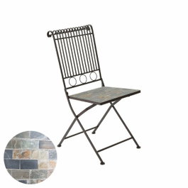 Kaemingk Chaise Pliante Stuttgart Marron et Blanc